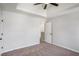Bedroom featuring neutral carpet and access to an ensuite bathroom at 1076 Field View Dr, Mcdonough, GA 30253