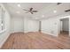 Bedroom with wood-style flooring, recessed lighting, and multiple closets for storage at 1315 Woodland Trce, Cumming, GA 30041