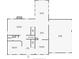 A detailed floor plan showing the layout of the living room, kitchen, bedrooms, garage, and other rooms at 1611 Threepine Pl, Lilburn, GA 30047