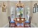 Cozy breakfast nook featuring a round table and a sunny view at 2473 Kings Arms Dr, Atlanta, GA 30345