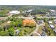 An aerial shot of a development property conveniently located near major roads with easy access to amenities and local attractions at 407 Thunder Rd, Buford, GA 30518