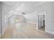 Large bonus room with hardwood flooring, skylights, and recessed lighting at 407 Thunder Rd, Buford, GA 30518