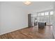 Open-concept kitchen with stainless steel appliances and a large island at 1227 Cushenberry Ln, Atlanta, GA 30318