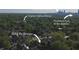 Aerial view of the property's location near Virginia Highland Retail, Piedmont Park & the Beltline, and Downtown Atlanta at 1012 Bellevue Ne Dr, Atlanta, GA 30306