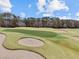 Scenic view of the well-manicured golf course, with greens and bunkers at 2407 Honey Ct, Mcdonough, GA 30252