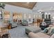 Open concept with kitchen and dining area flowing into a comfortable living area with a fireplace at 2407 Honey Ct, Mcdonough, GA 30252