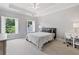 Spacious bedroom with natural light, with neutral tones creates a calm and inviting sanctuary at 330 Plantation Way, Roswell, GA 30075
