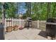 Outdoor kitchen area with a built-in grill, perfect for entertaining guests at 3585 Legacy Trce, Alpharetta, GA 30022