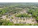 A high angle shot of the neighborhood and homes in the area at 1970 Glen Eves Dr, Roswell, GA 30076