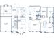 Detailed floor plan showcasing the layout of the home, including bedrooms, bathrooms, and living spaces at 3097 Trinity Grove Dr, Dacula, GA 30019