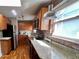 Modern kitchen featuring stainless steel appliances, granite countertops, and hardwood floors at 562 Formwalt Sw St # 4, Atlanta, GA 30312