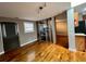 Living room with modern finishes and glass divider offering bright space and modern appeal at 562 Formwalt Sw St # 4, Atlanta, GA 30312