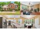 Charming two-story brick home featuring a manicured lawn, mature trees, and a welcoming front entrance at 10044 Point View Dr, Jonesboro, GA 30238