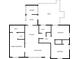 Detailed floorplan showcasing layout with bedrooms, bathrooms, and living spaces at 2215 Gordon Se Cir, Smyrna, GA 30080