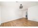 Spacious room with wood floors and a modern ceiling fan at 2215 Gordon Se Cir, Smyrna, GA 30080