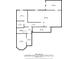 Basement blueprint including a recreational room, storage, and hall at 6090 Pennant Ln, Suwanee, GA 30024