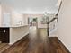 Spacious living room with hardwood floors and sliding glass doors leading to the outside at 1067 Brittania Rd, Stone Mountain, GA 30083
