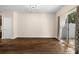 Empty living room featuring a sliding door and neutral walls at 1067 Brittania Rd, Stone Mountain, GA 30083