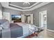 Spacious main bedroom featuring ample closet space and convenient access to the bathroom at 2486 Ridgelake Dr, Villa Rica, GA 30180
