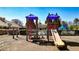 Community playground featuring multiple play structures, slides, and climbing features at 28 Summer Nw Pl, Cartersville, GA 30121