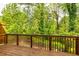 This deck offers a wonderful view of the surrounding trees and greenery at 2808 White Oak Ln, Decatur, GA 30032