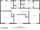 Upstairs floor plan with bedrooms, bathrooms, and a walk-in closet at 1047 Winding Branch Ct, Atlanta, GA 30338