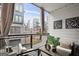 Relaxing balcony area with seating and outdoor views of the community at 1050 Stacks Ave # 1507, Atlanta, GA 30315