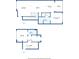 Floorplans showing the upper and lower levels of the unit at 1050 Stacks Ave # 1507, Atlanta, GA 30315