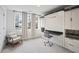Office with built in desk and large windows at 1050 Stacks Ave # 1507, Atlanta, GA 30315