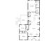 Detailed floor plan showcasing the layout of the bedrooms, kitchen, living room, and outdoor deck at 1711 Terry Mill Se Rd, Atlanta, GA 30316