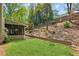 Spacious backyard with patio at 2267 Howell Farms Trl, Acworth, GA 30101