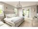 Well-lit main bedroom featuring windows and a door to the covered back patio at 2469 River Oak Dr, Decatur, GA 30033