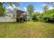 Backyard with a deck, stairs, and a covered patio at 244 Pauladean Se Cir, Marietta, GA 30067