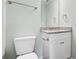 Bathroom vanity with granite countertop and modern fixtures at 3917 Dallas Acworth Nw Hwy, Acworth, GA 30101