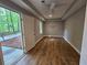 Newly painted entryway boasting wood floors and natural light at 610 Brington Close, Alpharetta, GA 30022