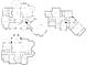 Detailed floor plans showcase the layout of the home, including room dimensions and the flow of the living spaces at 3 Woodlawn Ne Dr, Marietta, GA 30067