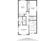 Detailed floor plan of the home's second level, showcasing the main bedroom, bathroom, and other bedrooms at 1008 Lena Nw St, Atlanta, GA 30314