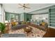 Open living area with modern furnishings and seamless flow to the kitchen at 1008 Lena Nw St, Atlanta, GA 30314