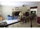 Cozy living room with a stone fireplace and comfortable seating at 2977 Karen Ln, Marietta, GA 30062