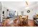 Bright living room with hardwood floors, large windows, and skyline views at 1101 Juniper Ne St # 1519, Atlanta, GA 30309