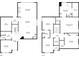 Detailed floorplan showcasing the layout of the first and second floor of the home at 144 Still Pine Bnd, Smyrna, GA 30082