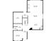 Detailed floorplan showcasing layout of living spaces, kitchen, bathrooms, and room dimensions at 144 Still Pine Bnd, Smyrna, GA 30082