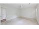 Bedroom with neutral walls, carpet flooring, a ceiling fan, and a window at 3311 Basking Shade Ln, Decatur, GA 30034