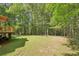 Well-maintained backyard with a shed, providing extra storage space and functionality at 4315 Hickory Point Dr, Canton, GA 30115