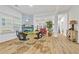 Bright dining room with modern table, chairs, and decor; seamlessly connects to other living spaces at 1463 Metropolitan Sw Pkwy, Atlanta, GA 30310