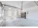 Clean, bright garage with ample space, natural light and an automatic door opener at 2975 Oak Hampton Way, Duluth, GA 30096