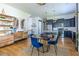 Well-lit kitchen with a breakfast nook, modern stainless appliances, and sleek cabinetry at 1014 Braeburn Ln, Decatur, GA 30030