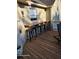 Outdoor deck space featuring wooden bar seating and an open, relaxing atmosphere at 1424 Belmont Rd, Villa Rica, GA 30180
