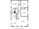 Detailed floor plan showing layout of bedrooms, bathrooms, kitchen, dining area, and living room at 113 Fowler Dr, Bowdon, GA 30108