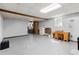 Unfinished basement provides ample storage space and room to add living space at 135 Longview Rd, Fayetteville, GA 30214